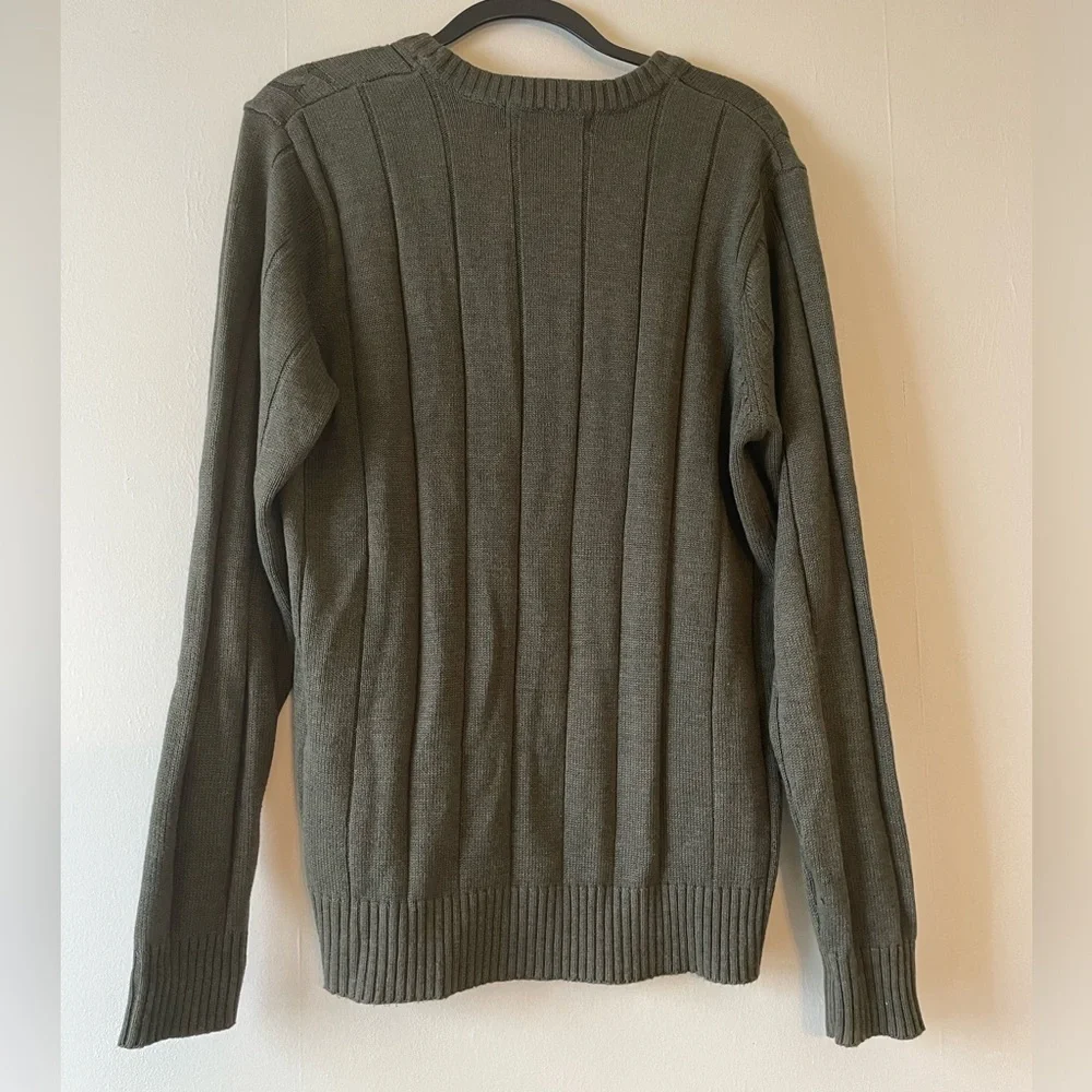 Oscar De La Renta Sweater-Size M-Olive